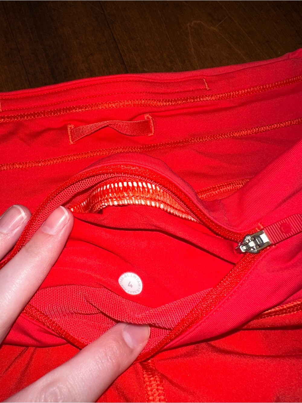 Women’s Lululemon Speed up high waisted shorts (2.5 in. inseam) - Picture 2 of 5